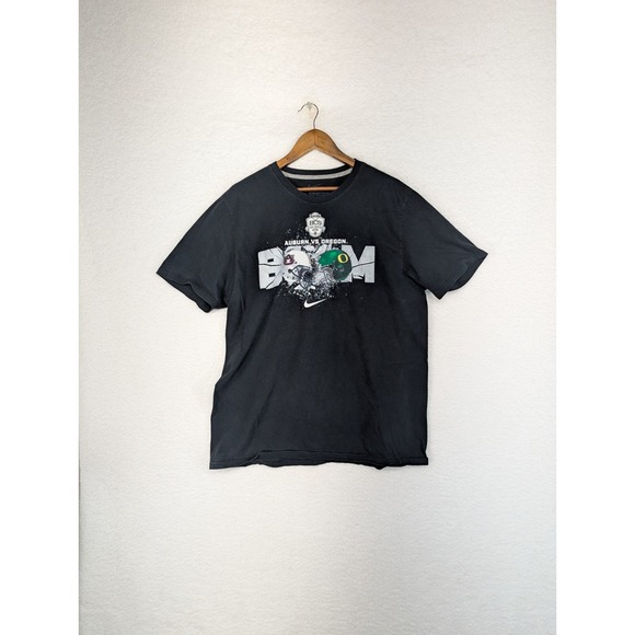 Nike Other - Nike‎ BCS Auburn VS. Oregon Nat'l Championships Arizona 2011 T Shirt XL